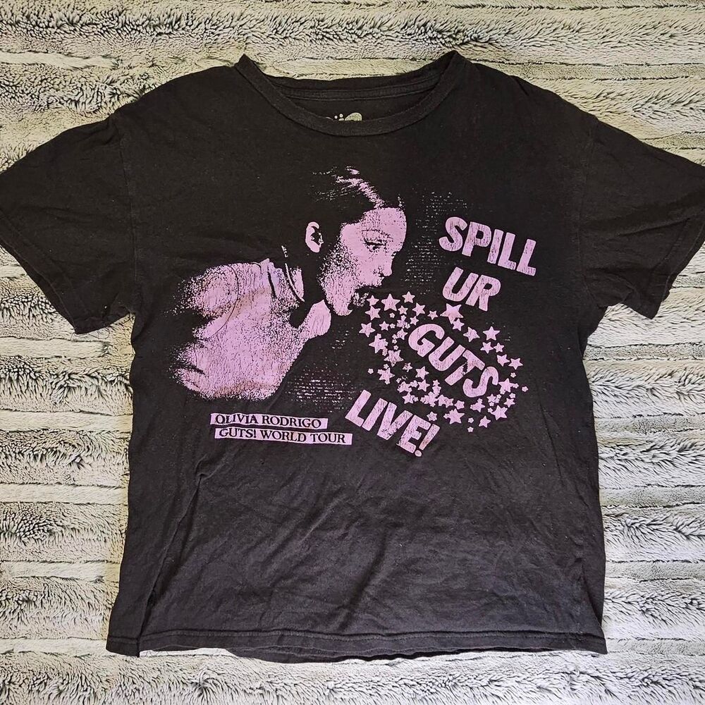 Unbranded Women's Black and Grey T-shirt